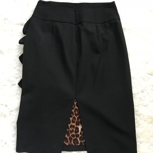 Express Design Studio black pencil skirt size 2 - Picture 4 of 4